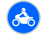 Logo Schild Motorrad